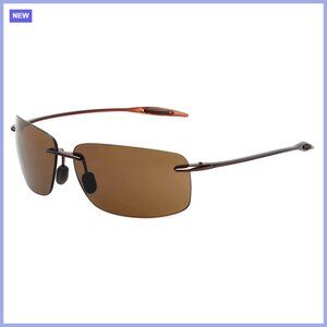 TR90 Rimless Polarized Sports Sunglasses for Running Golf Fishing